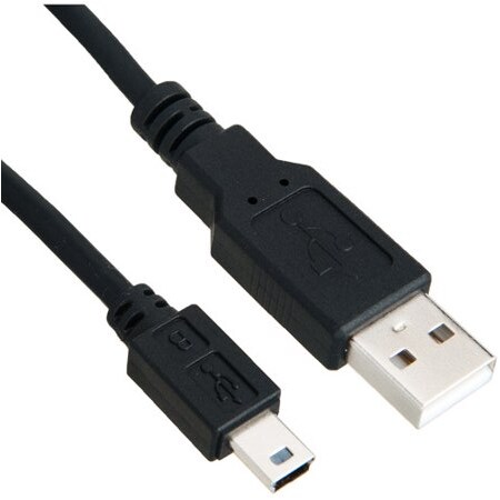 Axiom Axiom Usb 2.0 Type-A To Mini Usb Type-B Cable M/M 3Ft USB2AMBMIN03-AX